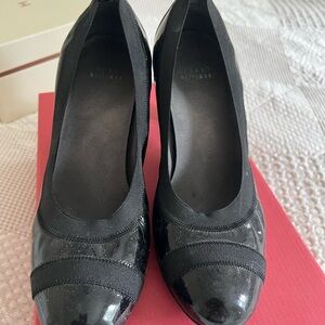 Stuart Weitzman Black Heels Classic Pumps size 8.5
